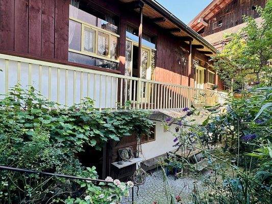 Hinterer Gebäudeteil/Tenne