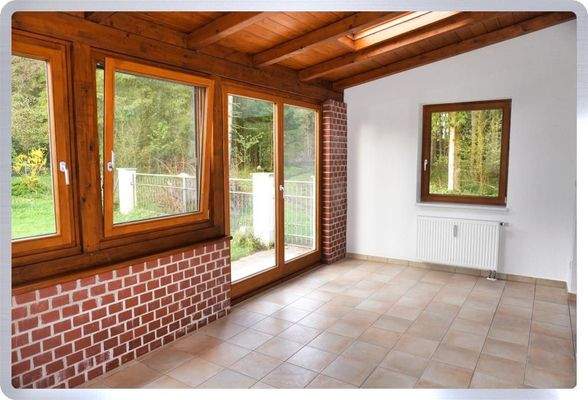 sonniger Wintergarten