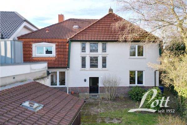 Rückwärtige Hausansicht