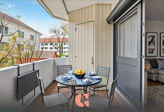 Visualisierung Balkon West