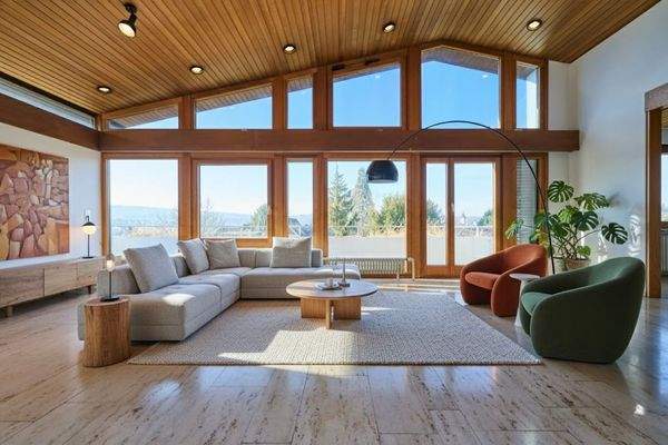 EG Wohnzimmer - virtuell möbliert