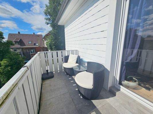 Balkon mit Bräunungsgarantie