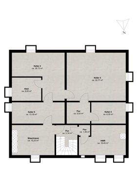 Grundriss Kellergeschoss