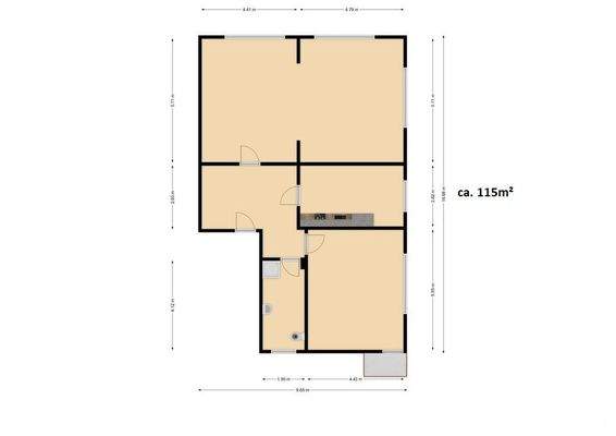Grundriss Obergeschoss links