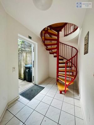 Treppe zum Archiv