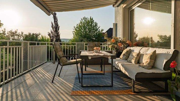 Terrasse Erdgeschoss