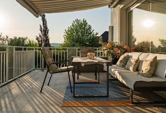 Terrasse Erdgeschoss