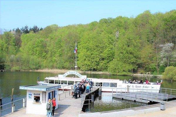 Bootsanleger für die 5-Seenfahrt