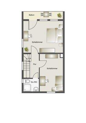 Grundriss 1. Obergeschoss