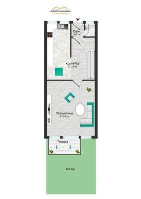 GrundrissWE32 - Erdgeschoss