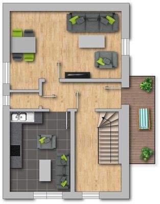 Sterngasse Obergeschoss