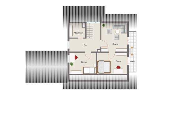 Grundriss Dachgeschoss