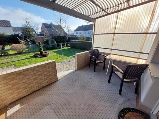 Überdachte Terrasse