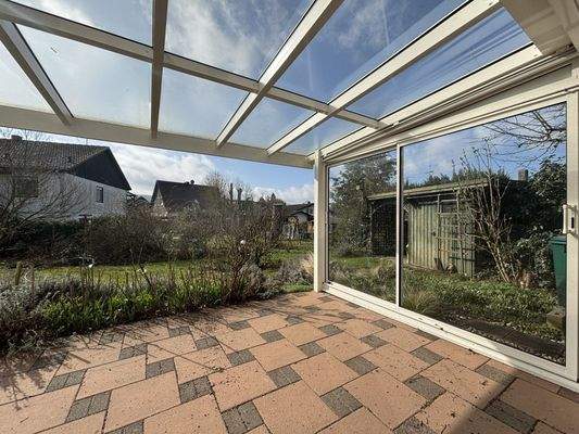 Überdachte Terrasse