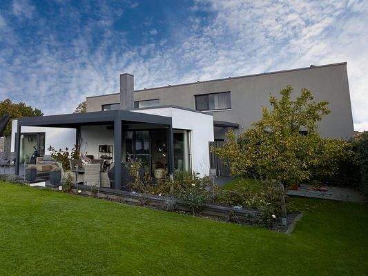 Rückwärtige Hausansicht