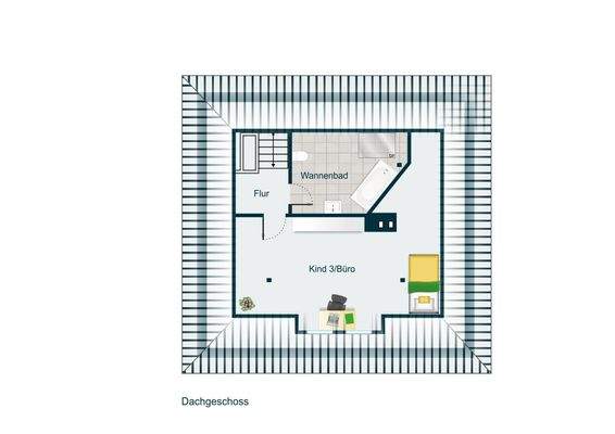 Grundriss Dachgeschoss