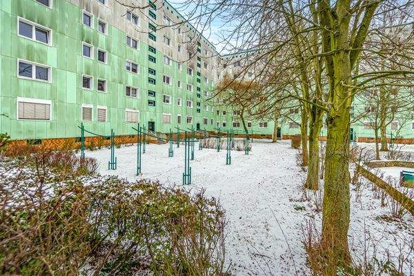 Innenhof Wäschespinnen