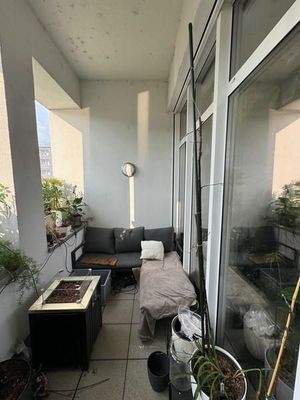 19 Loggia mit Balkonfeuer