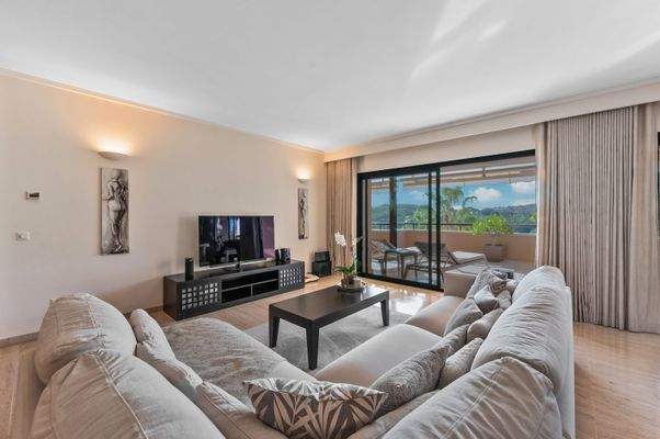 Living area in apartment in Bendinat