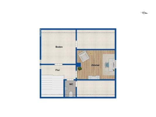 Grundriss Dachgeschoss