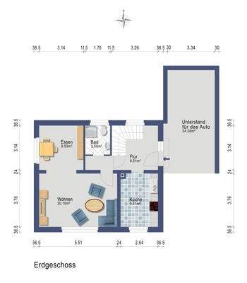 (Darstellung und Maßangaben sind ohne Gewähr)