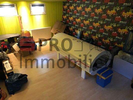 Arbeitszimmer im Kellergeschoss