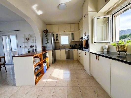 Kreta, Plaka bei Chania – Geräumige Villa mit Pool, Studio und Panoramablick aufs Meer