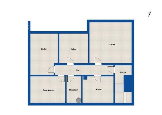 Grundriss - Kellergeschoss