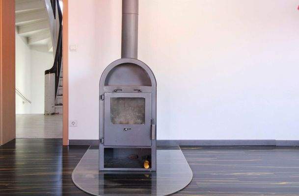 Kamin im Wohnzimmer im OG