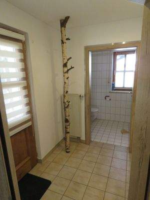 Hauseingang - Garderobe 