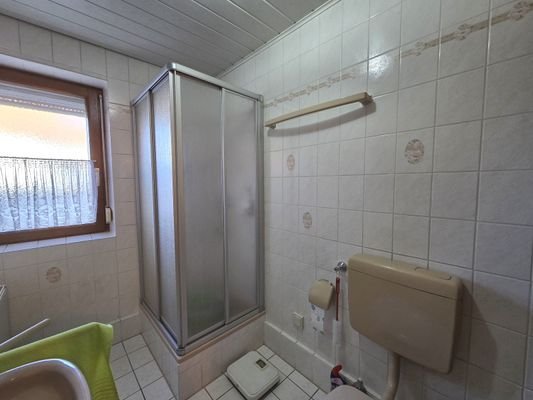 Bad mit Dusche und WC EG