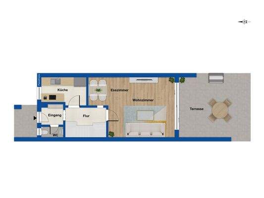 Grundriss Erdgeschoss