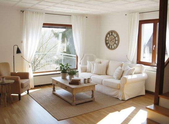 Heller Wohnbereich | Visualisierung