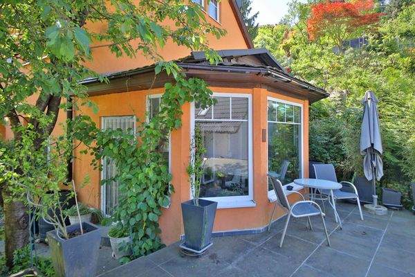 Wintergarten und Terrasse 