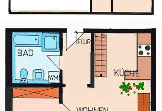 2 Raum + Abstellkammer