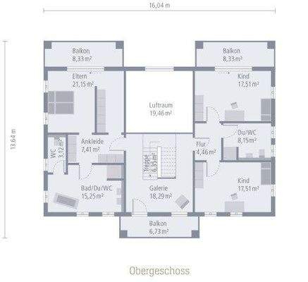 Alabama Grundriß DG