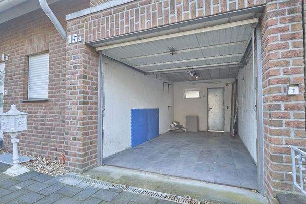 Die Einzelgarage des EFH