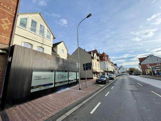 Ansicht von der Straße