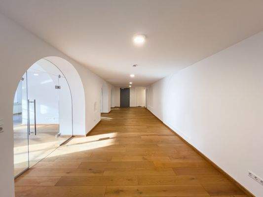 Eingangsbereich Blick zur Eingangstür Ansicht 1