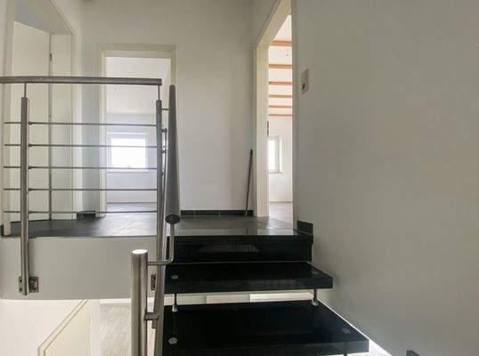 Treppenbereich zum Dachgeschoss