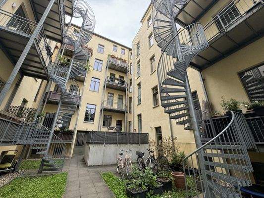 Hausansicht Innenhof