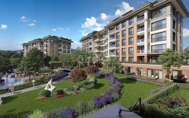 Forest and City View Apartments in Eyüpsultan Göktürk