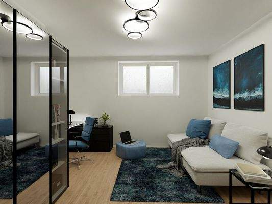 Unverbindliche Visualisierung des Gästezimmers