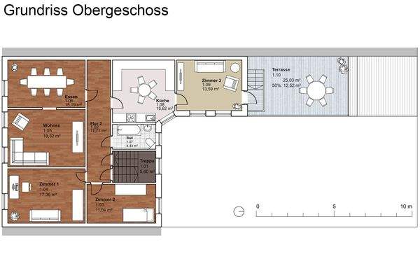 Grundrisse Obergeschoss