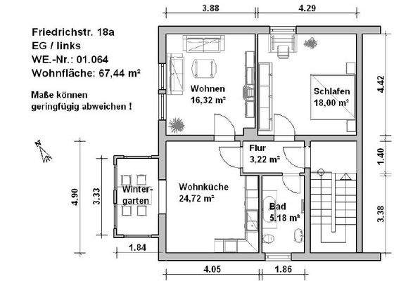 VE 01064 Friedrichstr18a  EG  li