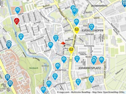 Geolyzer Kartenausschnitt