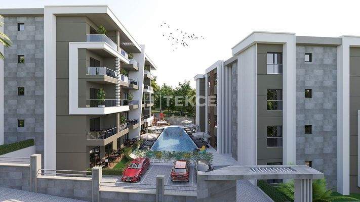 Low-Rise Apartments in a Gated Complex in Kuşadası