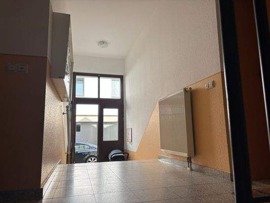 Gepflegter Hauseingang 