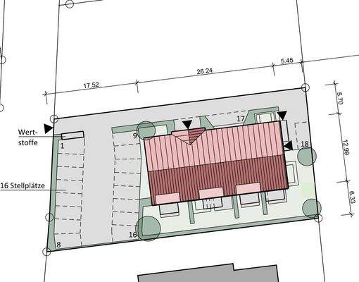 Lageplan Grundstück