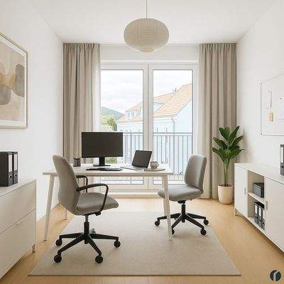 Einrichtungsbeispiel Büro